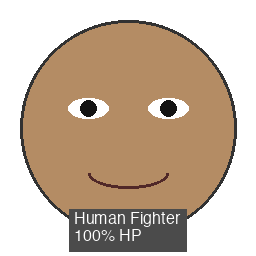 Damage Avatar: Human Fighter